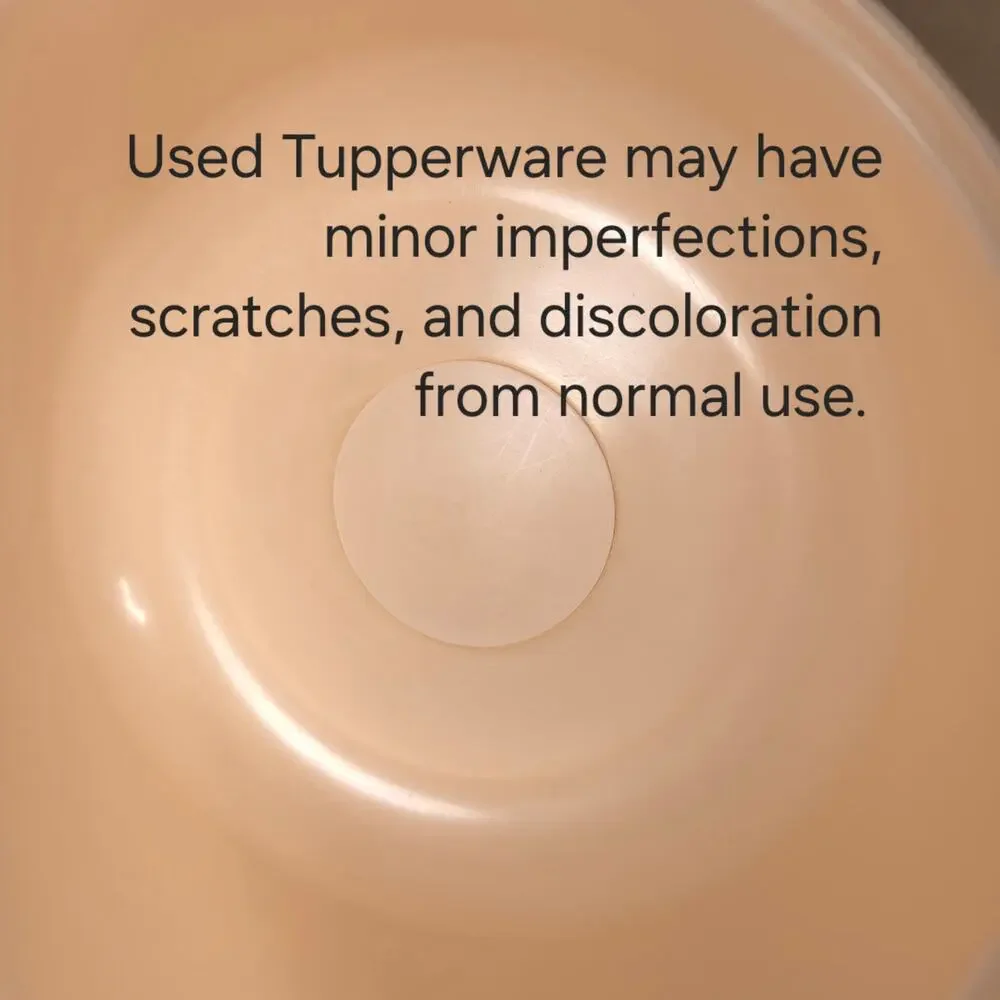 Tupperware great no